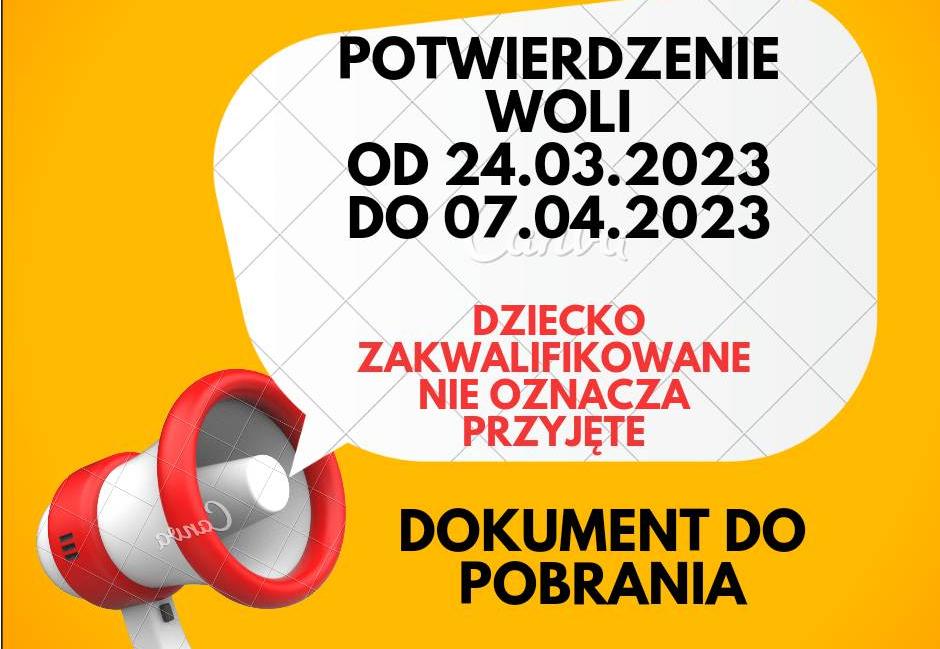 potwierdzenie woli