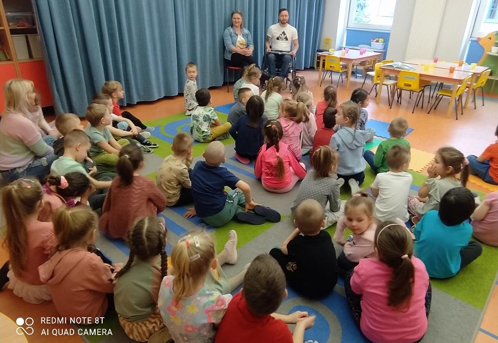 Spotkanie z Panem Tomaszem podopiecznym Fundacji Eudajmonia