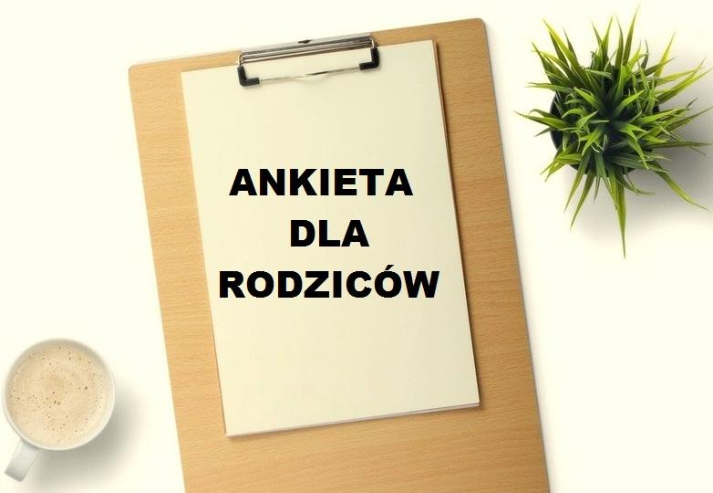 Ankieta dla rodziców