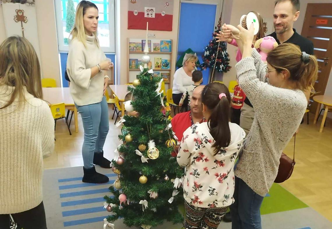 Świąteczne warsztaty w grupie "Misie"