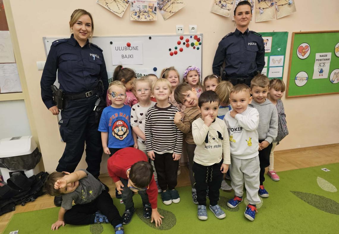 Spotkanie z policjantkami