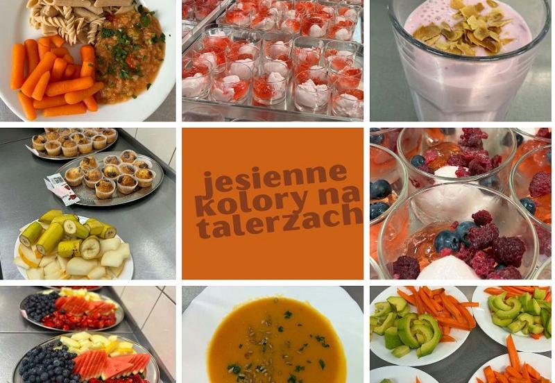 Jesienne kolory na talerzach