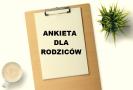 Ankieta dla rodziców